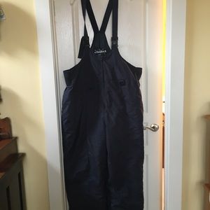 Men sz 3Xl Chalet Ski Wear Bib. Navy. NWOT.
